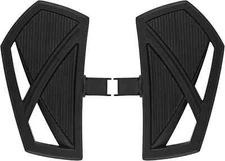 Motorcycle Front Foot Pegs Pedal Rests Mini Boards Floorboards For Honda Black