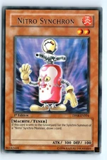 Yu-Gi-Uh Nitro Synchron #DP08-EN004 Duelist Pack 8: Yusei Fudo tcg LP