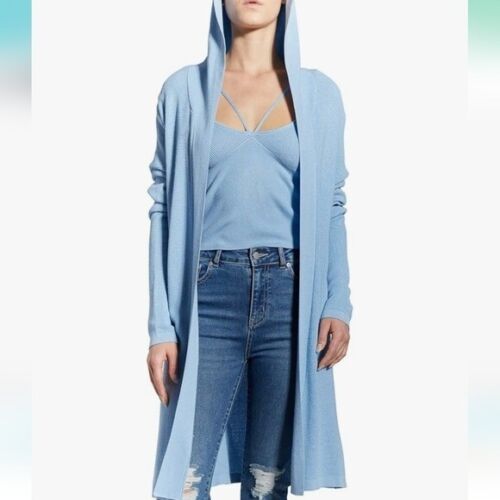 OAT NEW YORK Women's Plus Size Long Sleeve Hooded Cardigan Sweater NWT XXL