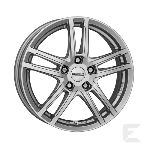 4x 16 Zoll Alufelgen für Volvo V70 XC / Dezent TZ 7x16 ET48 (B-83033121) - Bild 3 von 4