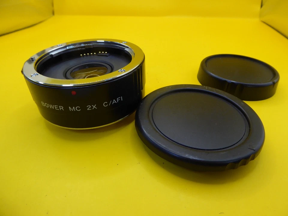 Bower Mc 2x  C/ AFI/AF1 Tele-converter for canon lens Made In Japan  exc conditi - Image 4 of 4