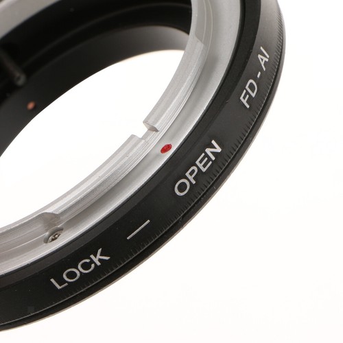 Objektivadapter Canon Nikon F-Mount –Hochwertiger Metallring für AI-Objektive - Bild 10 von 10