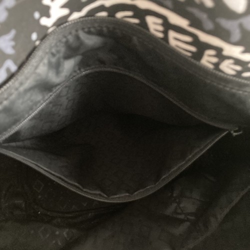 Vera Bradley Tasche Handtasche schwarz weiß grau gesteppt - Bild 9 von 13
