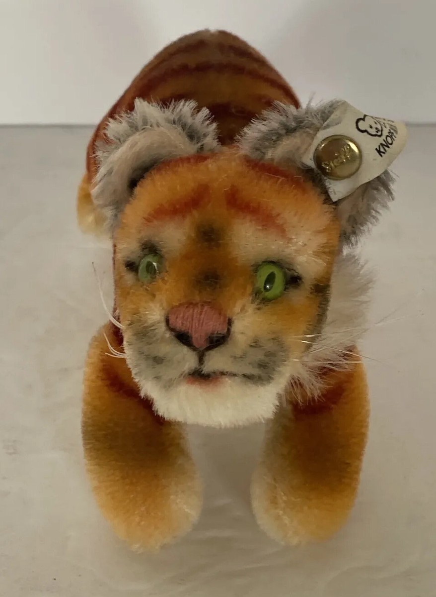 Steiff Golden Age Of The Circus Tiger & Circus Wagon 1337 Steiff Golden Age Of The Circus Tiger & Circus Wagon 1337
