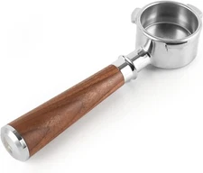 54mm Espresso Portafilter, Bottomless Coffee Portafilter by CrossCreek