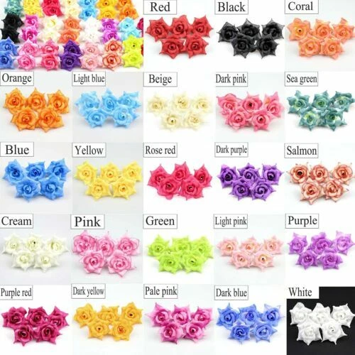 Black Silk Wedding Bulk Flowers