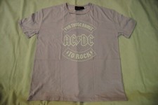 AC/DC FOR ROCKERS OFFICIAL WOMEN'S V CUT T SHIRT