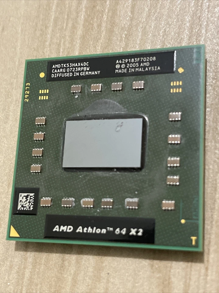 CPU AMD ATHLON 64 X2 TK-53 AMDTK53HAX4DC 1.70GHZ SOCKET S1 (2178N) - Immagine 2 di 4