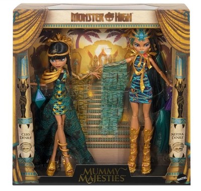 Monster High Mummy Majesties Cleo And Nefera Collector Doll Set 2024 | Mattel