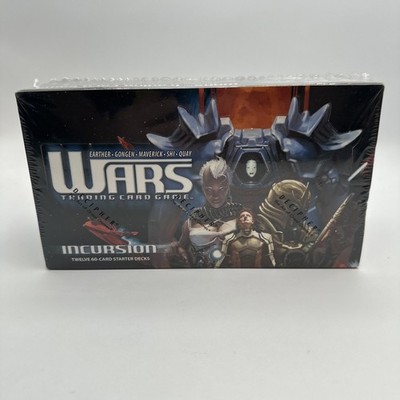 Decipher WARS Trading Card Game Incursion 36 Pack Booster Box TCG Sealed 2004