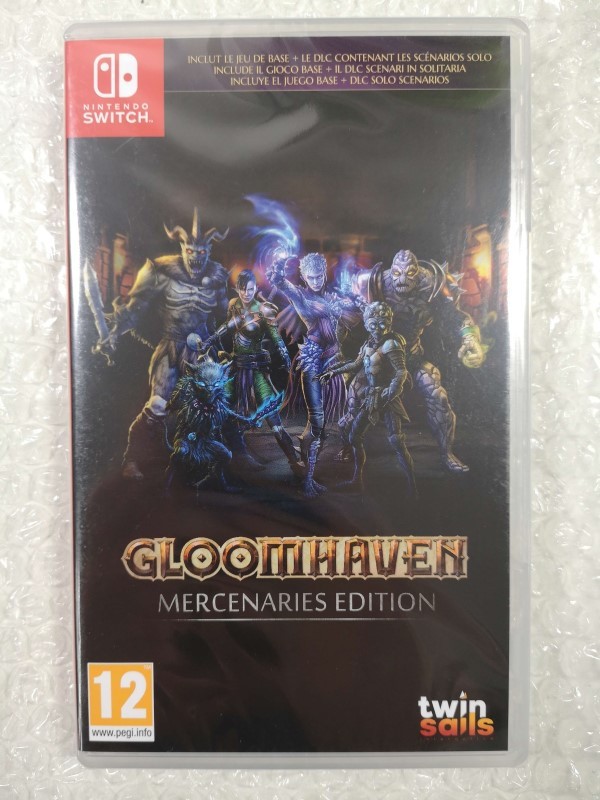 GLOOMHAVEN - MERCENARIES EDITION SWITCH EURO NEW (GAME IN ENGLISH/FR/DE/ES)