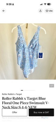 Roller Rabbit Target One Piece Swimsuit