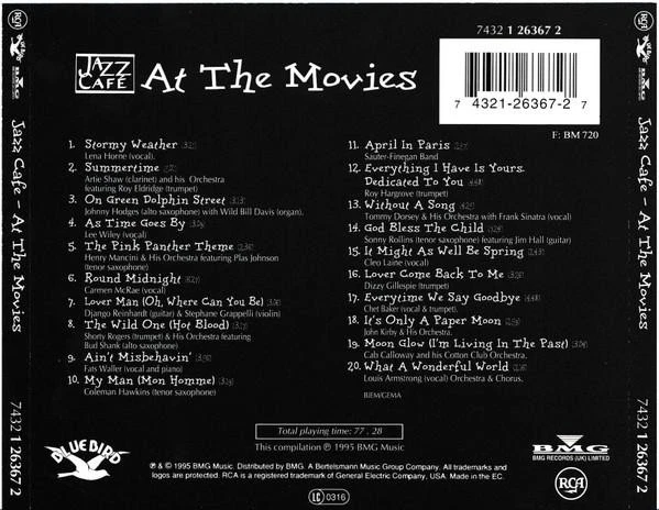 Verschiedene Künstler Im Kino CD Europa RCA 1995 Compilation 74321263672 - Bild 2 von 4