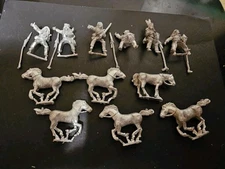 28MM 25mm Wargames Foundry Mounted Blackfeet #2 Indians Old West 50% Off Retail