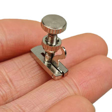 2 pcs Silver Violin Finetuner, 3/4-4/4 Violin String Adjusters Tuner Hook