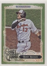 2017 Topps Gypsy Queen Throwback Uniform Variation Green 94/99 Manny Machado fi8