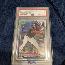 2024 Bowman Chrome Mega Box 1st Bowman Walker Jenkins #BCP-43 Twins PSA 9 MINT