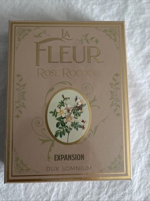 La Fleur Rose Rococo Board Game Expansion New Sealed