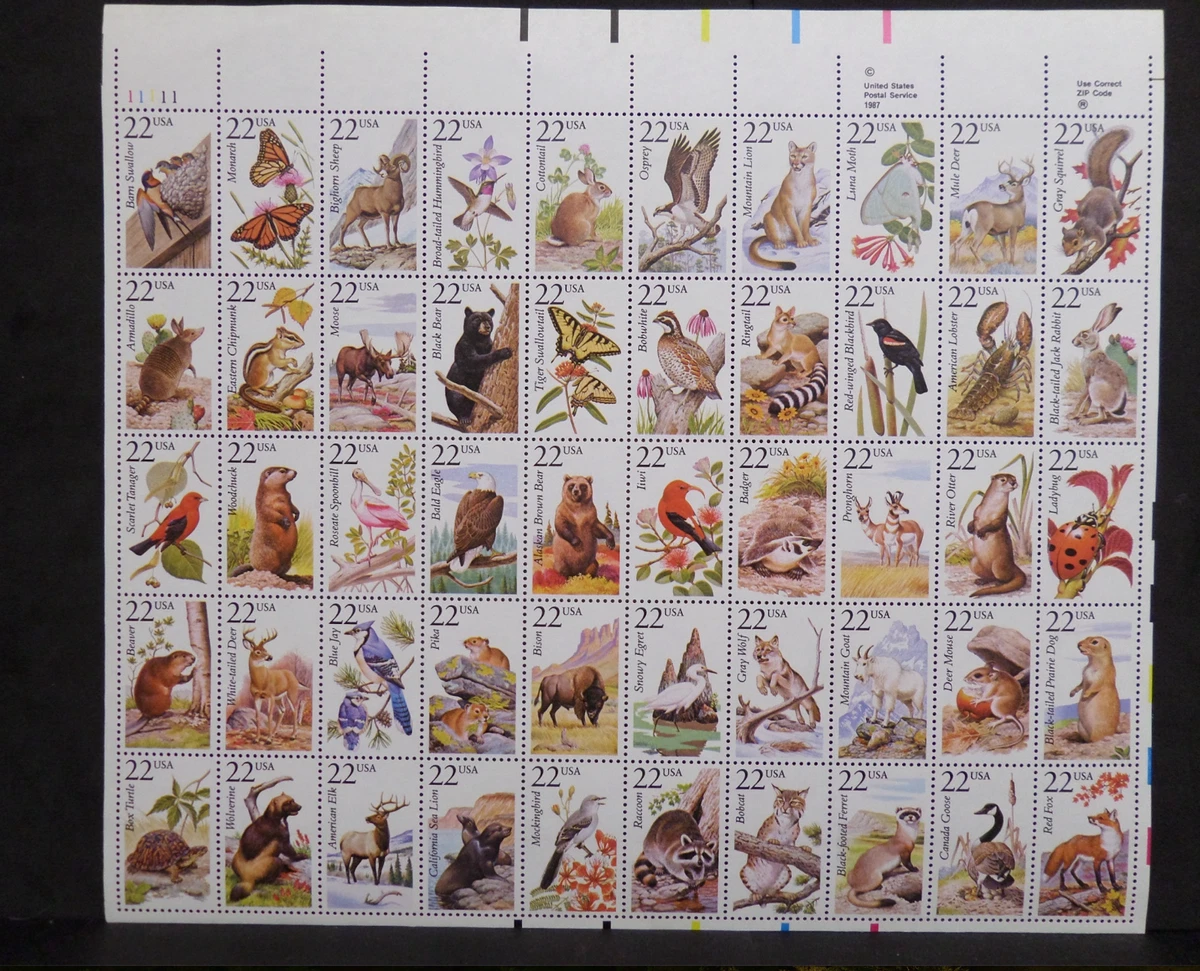 1987 american wildlife stamps products for sale | eBay display picture 1