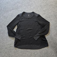 Saks Fifth Avenue Top Women Size Small Black ...
