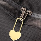 2 Sets Heart Shape Lock Couple Love Lock Diary Travel Suitcase Luggage and Key
