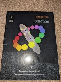 Panasonic FZ-1 3DO Interactive Multiplayer Operating Instructions Manual