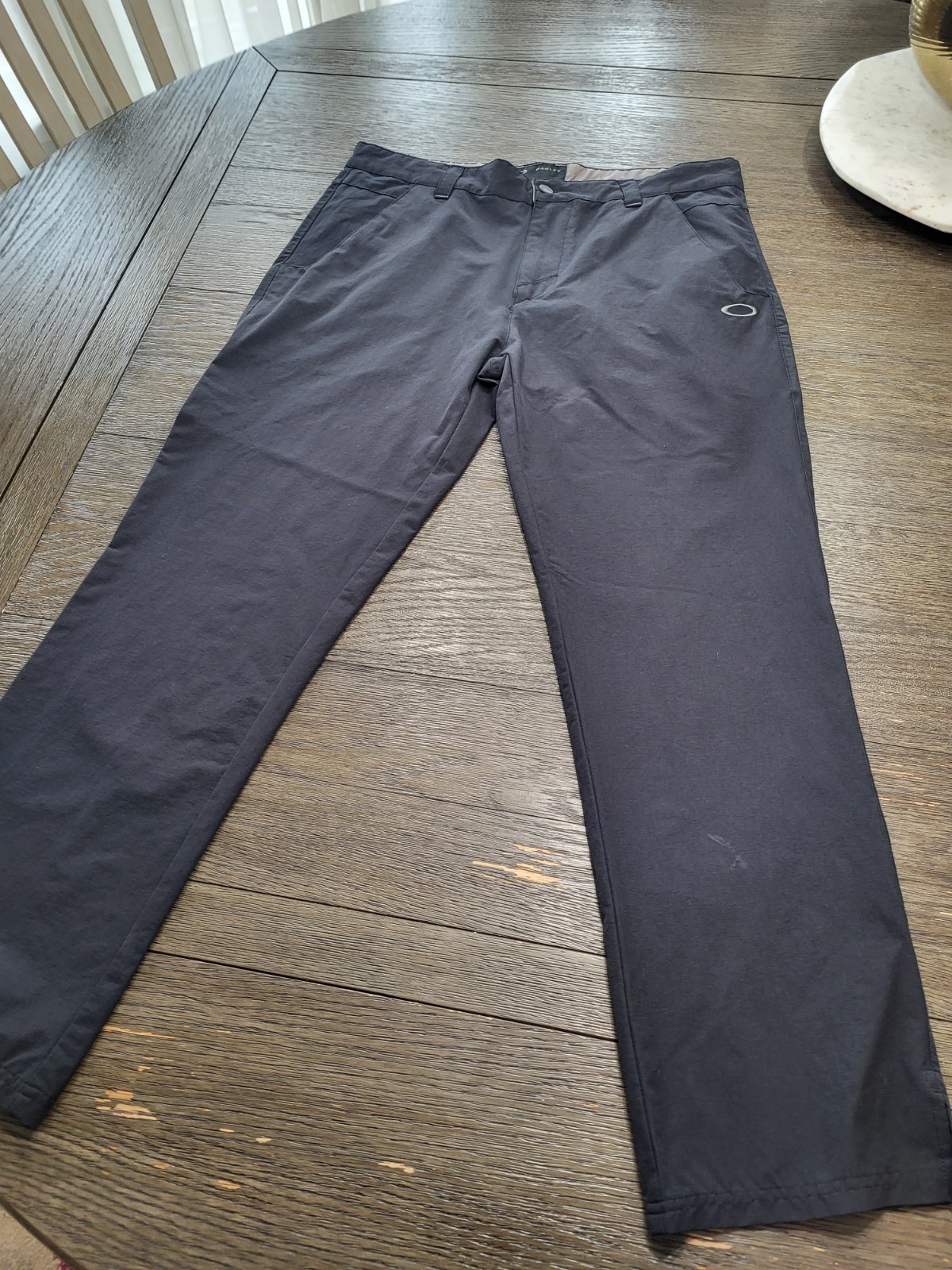 Oakley Pants Men 36x32 Blue Golf Straight Leg Golfing Outdoors