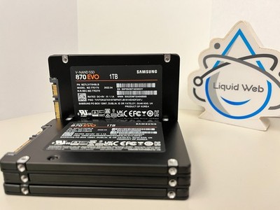 ((LOT of 4)) Samsung 870 EVO Series 1TB SATA 2.5'' SSD MZ-77E1T0E - USED