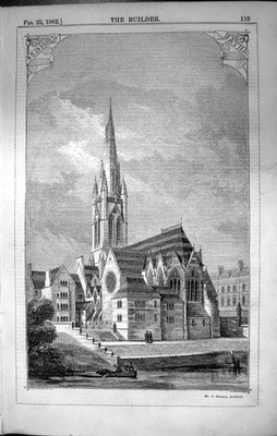 Alte St. John'S Kirche Kathedrale Bath England Architektur 1862 gebaut viktorianisch