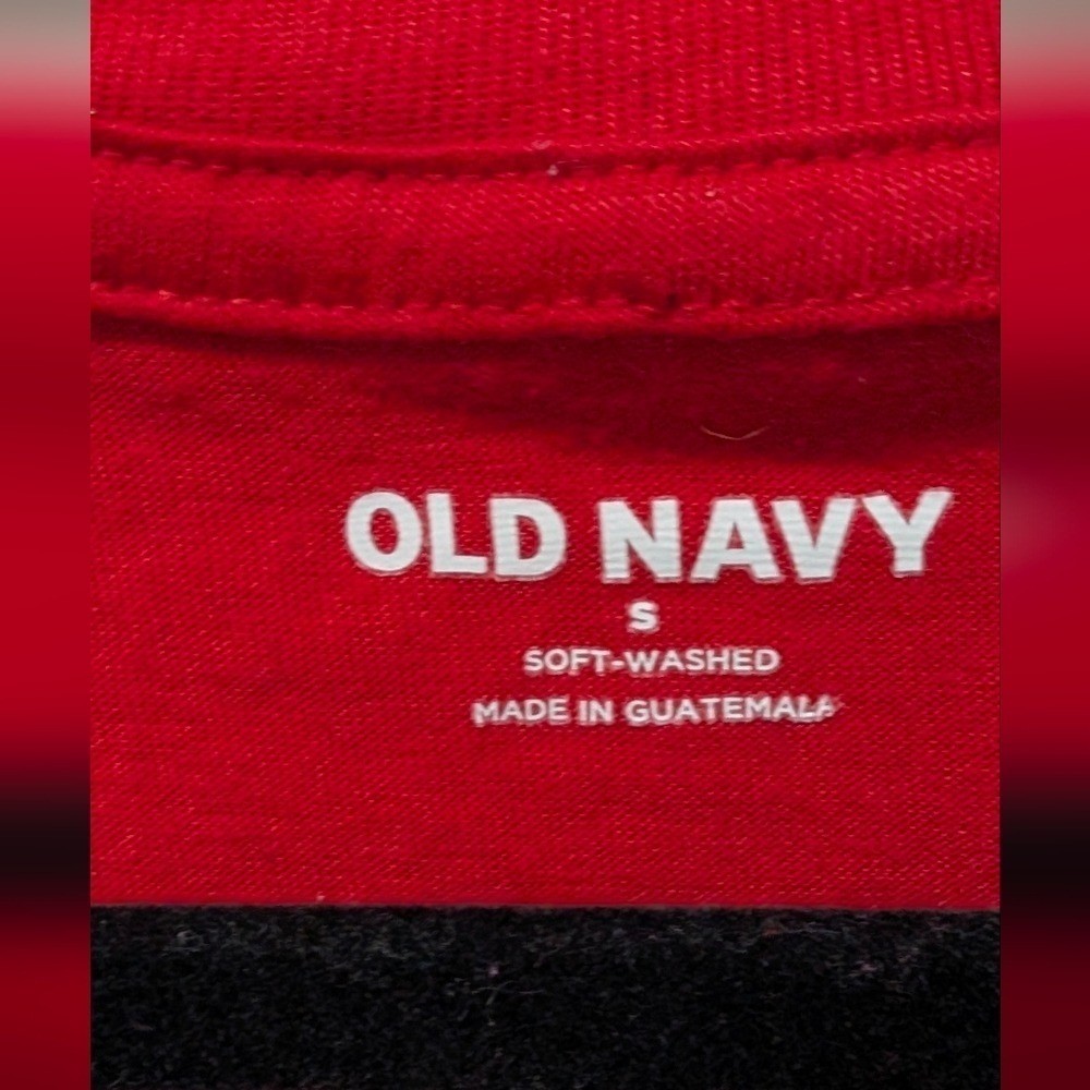 Old Navy Red Low & Slow Santa Tee View 2