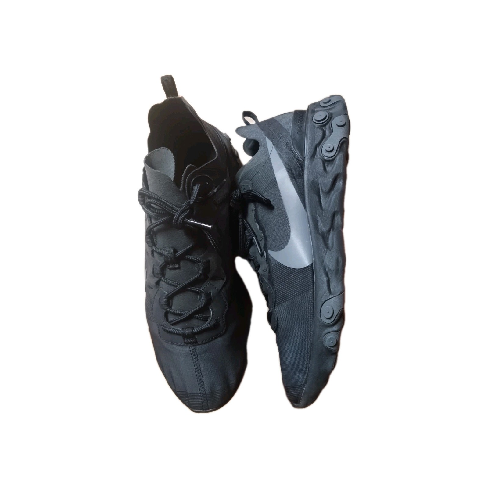 Size 11.5 - Nike React Element 55 Triple Black - image 2