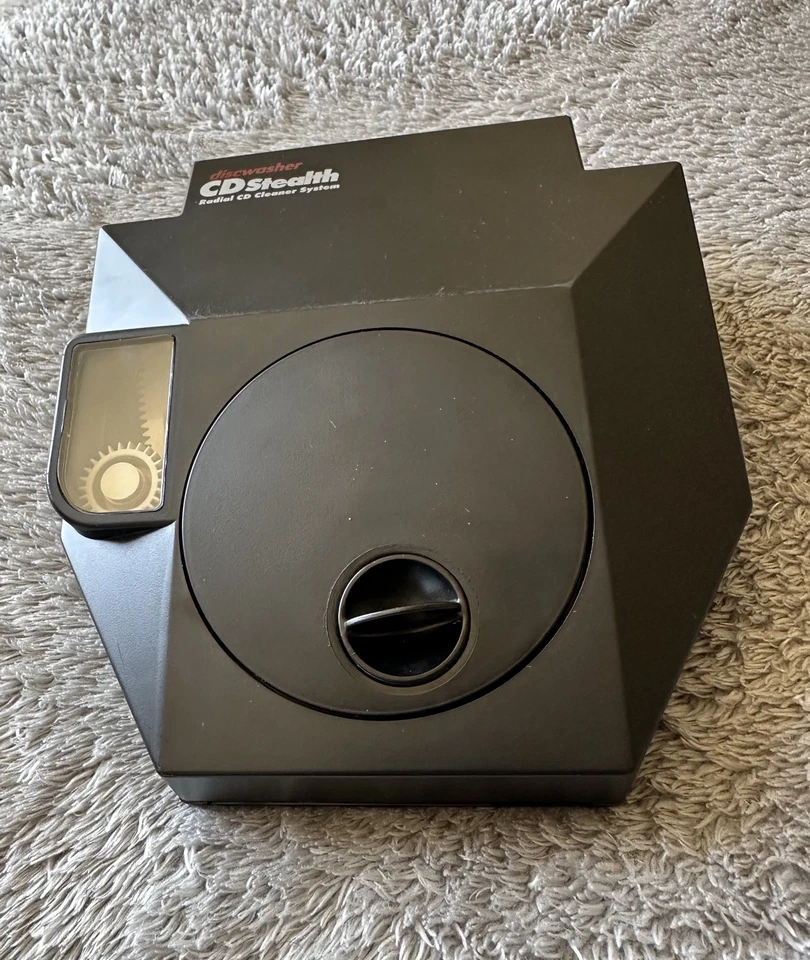 Sistema de limpeza de CD radial CD stealth vintage para máquina de lavar disco - Modelo 1112 (novo) - Imagem 4 de 4