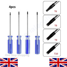 T8 T9 T10 Torx- Security Magnetized TamperProof Screwdriver Tool Xbox 360 PS3