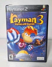 Rayman 3 Hoodlum Havoc Ubisoft PS2 PlayStation 2 Sony 2003 Case And Video Game 
