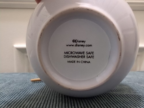 Usado en Excelente Condición Disney Lilo And Stitch Cerámica 16 Onzas Ramen Cuenco y Palillos de Madera - Imagen 3 de 9