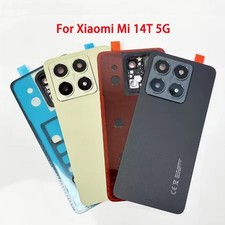 For Xiaomi 14T Original Rear Glass Housing Battery Back Cover with Camera Lens