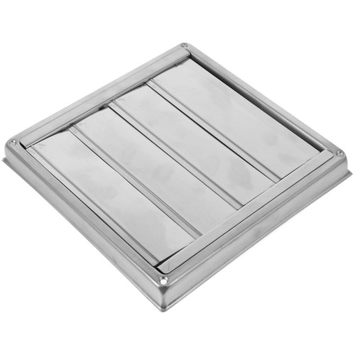 Cappa Ventilazione Acciaio Inox Coperchio Asciugatrice Esterno Louvered Scarico Esterno - Foto 2 di 12