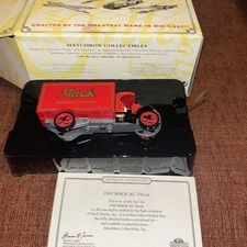 Matchbox Collectible Premium Quality Diecast Car MIB YY030A/SA-M 1920 MACK Truck