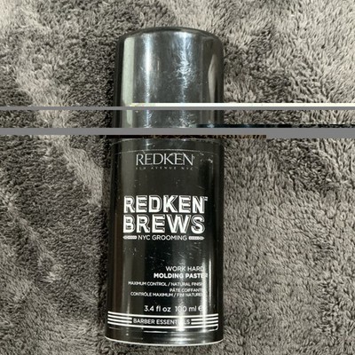New Redken Brews Molding Paste Maximum Control Natural Finish 3.4 fl oz