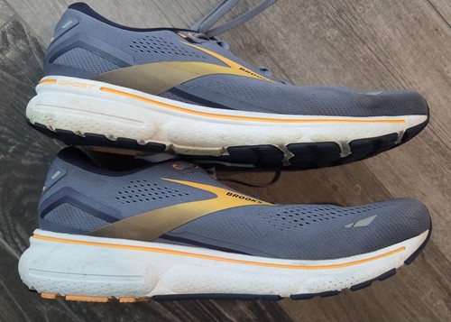 Brooks Mens Gray Ghost 15M Running Sneakers Size 12.5 - Bild 7 von 9