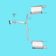 Muffler (2007-2011) Lexus GS350 3.5L (AWD)