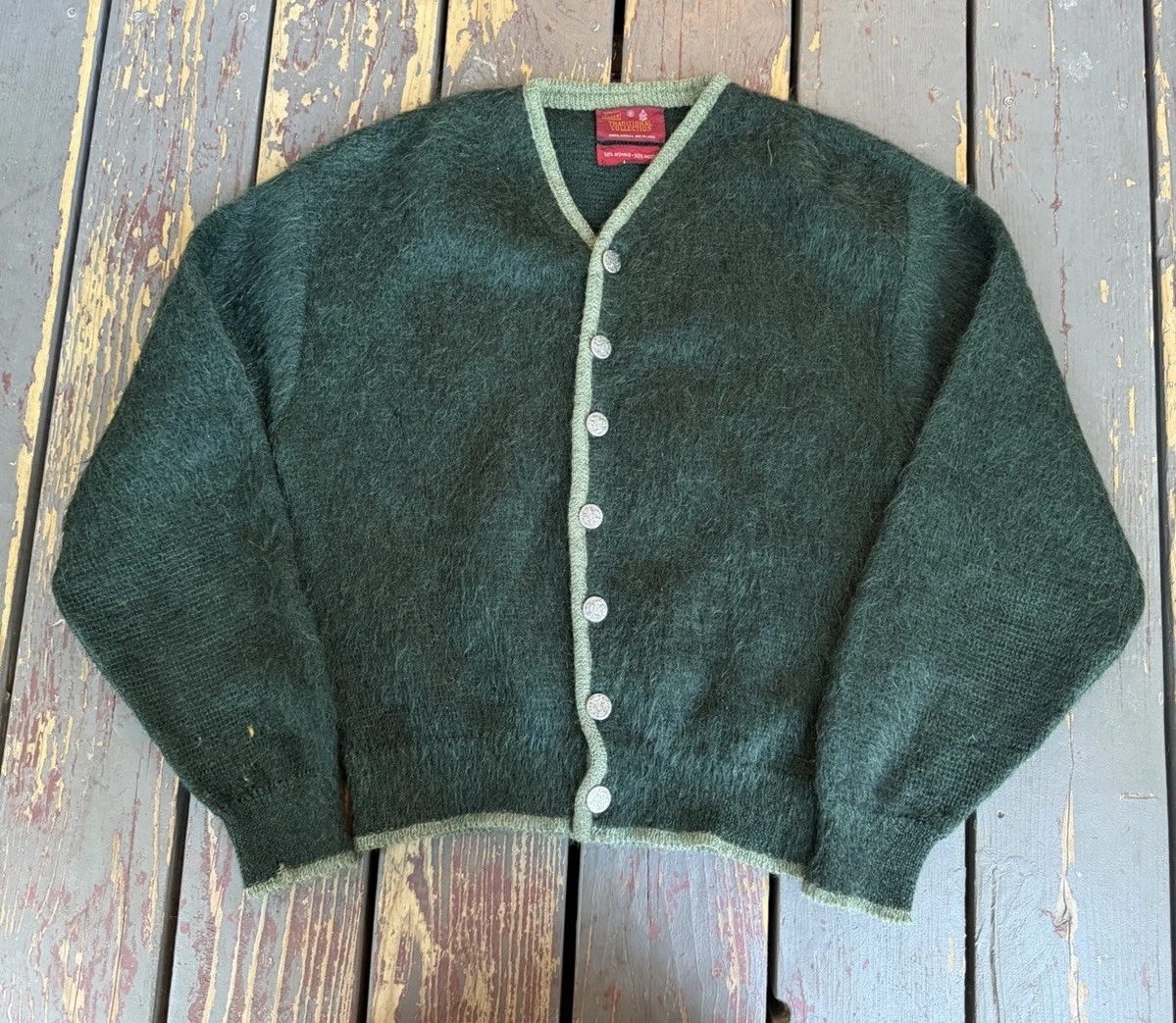 Vintage Mohair Cardigan Indiana Women's Vintage Sweaters for sale