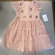 Rare Editions Girls Occasion Dress Size S 6/6X Blush