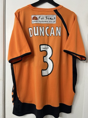 2008-09 Dundee United Home Soccer Jersey Duncan #3 Vintage Football Shirt XL - Picture 5 of 11