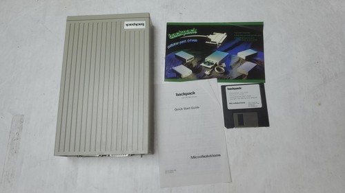 166550, 710 microsolutions backpack external CD-ROM parallel port 8X no box - Picture 6 of 10