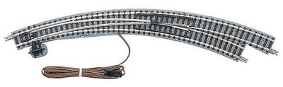 Tomytec 012788 Elektrische Bogenweiche, rechts, in Schotterbettung