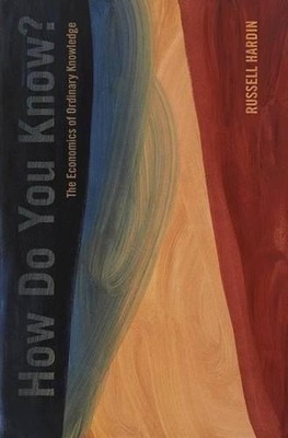 Russell Hardin How Do You Know? (Hardback)