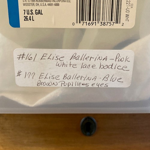 Vintage 70s Madame Alexander 17" Elise Ballerina #1745 (1970) or #1715 (1971) - Picture 10 of 10