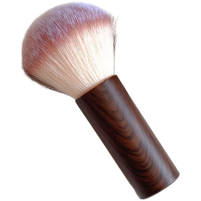Weiche Borsten für Nagelstaubbürste dreifarbiger Farbverlauf kurzer Griff 5,8 x 2,4 cm