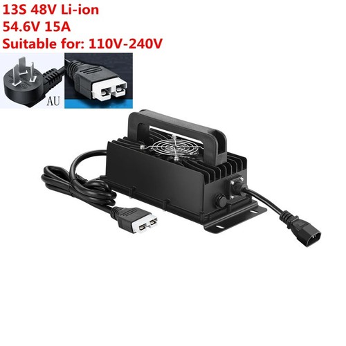 Caricabatteria impermeabile Li-ion LiFePo4 alta potenza uscita 48V/60V/72V 15A - Foto 31 di 50